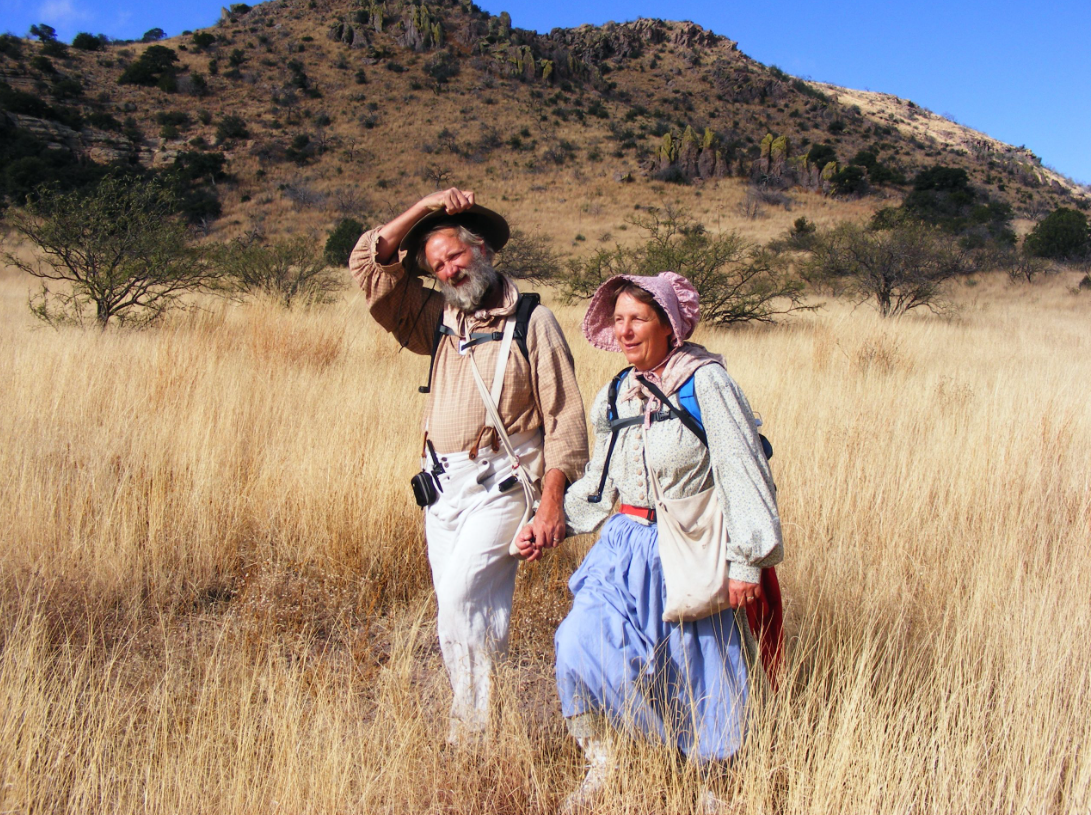 Denny and Kevin Hiking